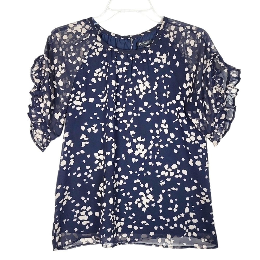 MADEWELL Momento ruffle blouse